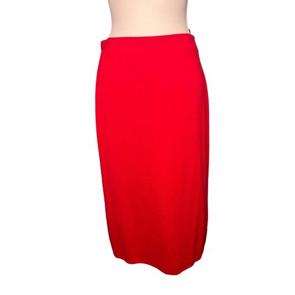 Vintage Freya Size Medium Merino Wool Blend Sweater and Skirt Set Asymmetric Zip - Picture 8 of 11
